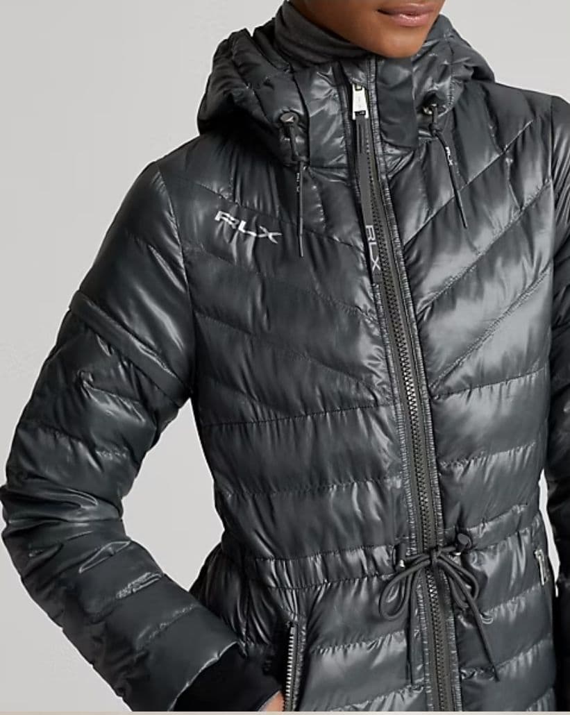 美品☆RLX☆ウォーターリペラントキルテッドリップストップコート