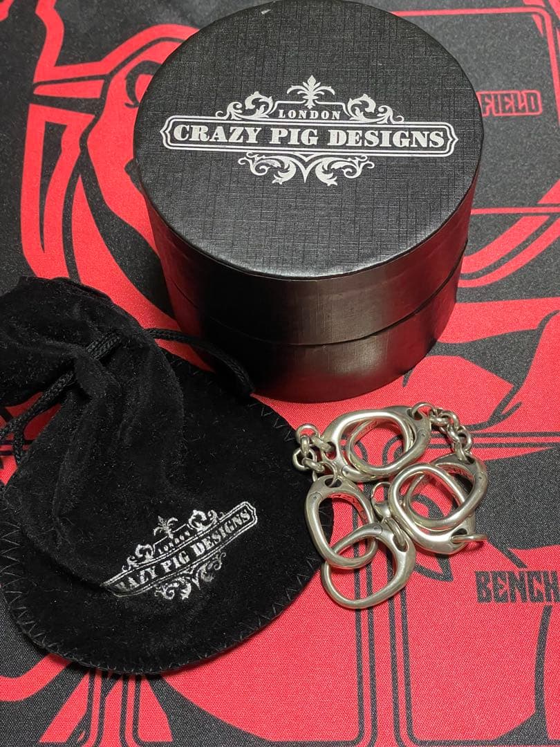師*様 クレイジーピッグ　ブレスレットHANDCUFF BRACELET - S HANDCUFF BRACELET』の長さについて - CRAZY PIG DESIGNS