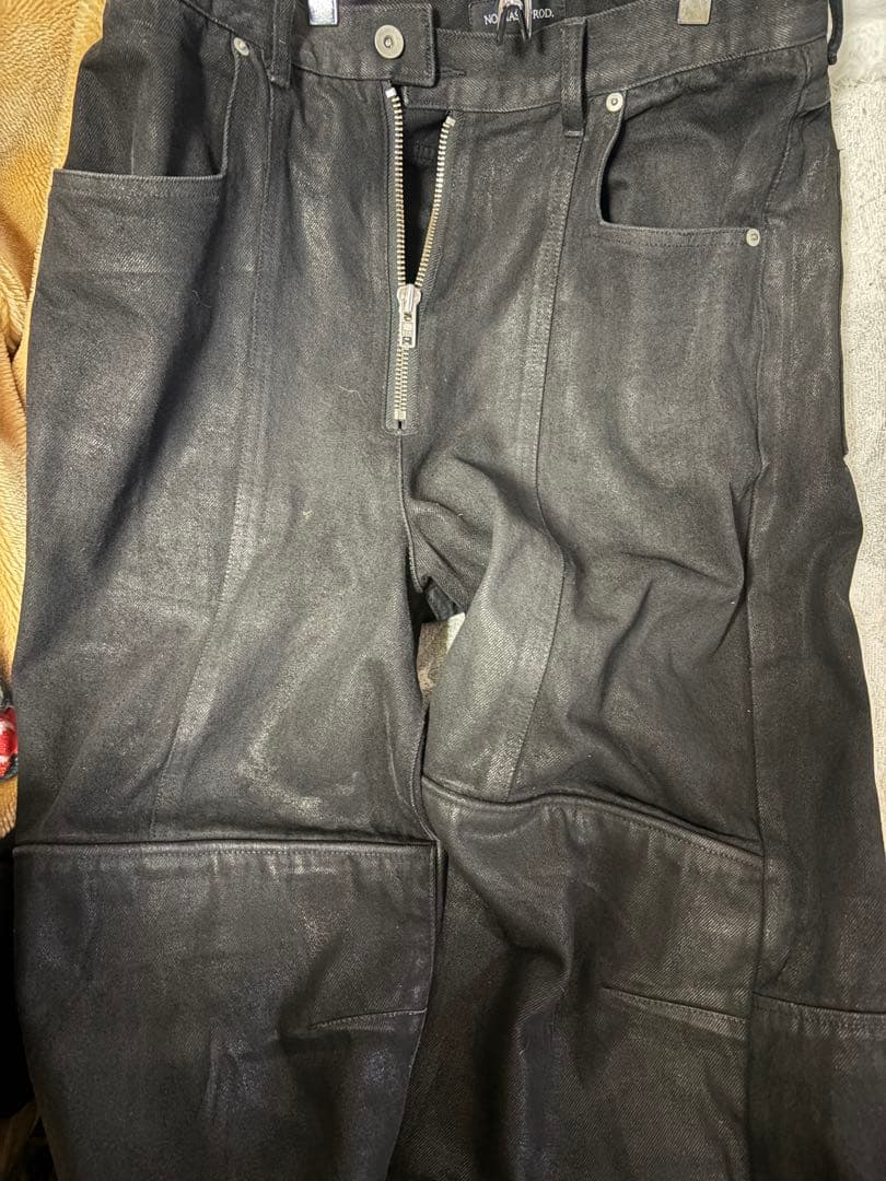 パンツ NO MASS PROD \"04GLM\" Moto Baggy Jeans