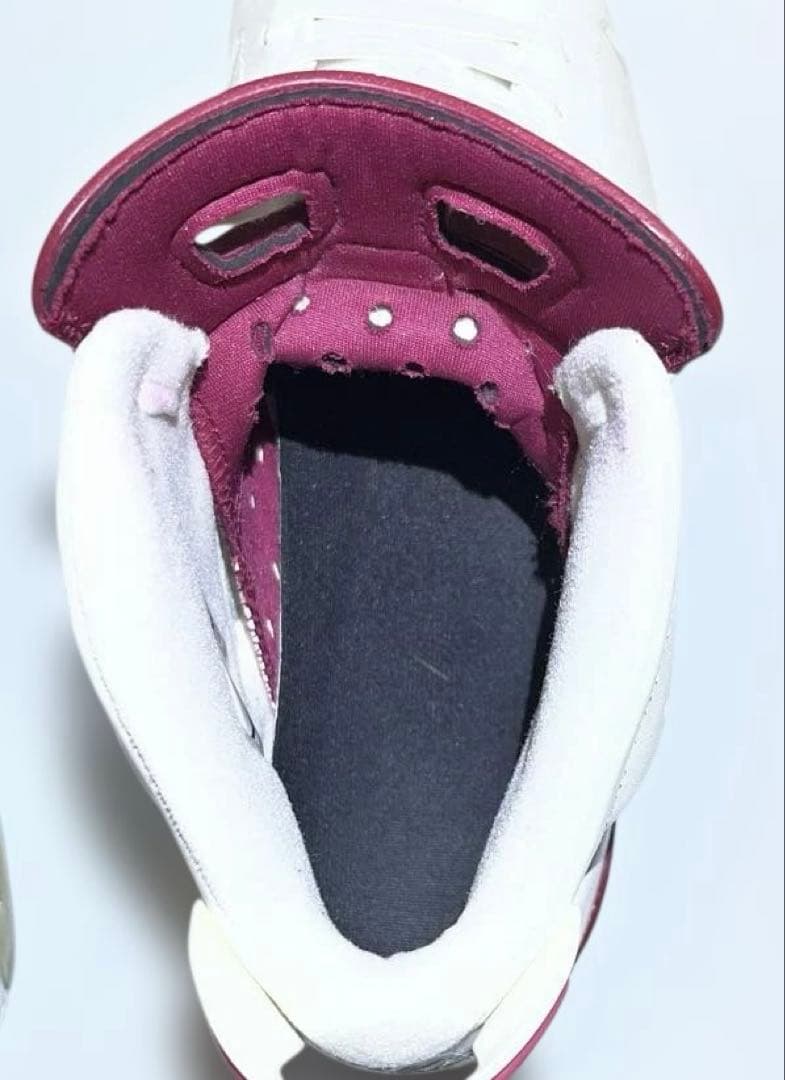 NIKE AIR JORDAN 6 レトロ ホワイト×マルーン 28.5cm