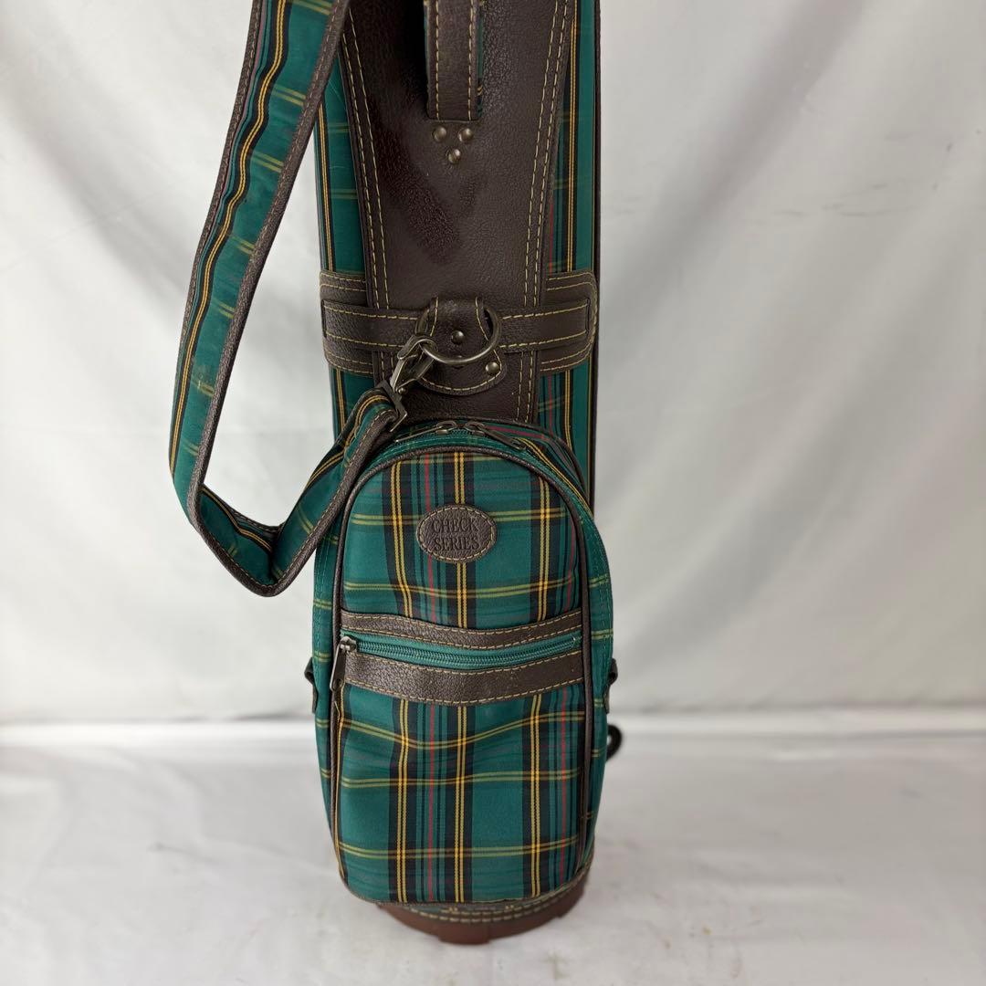 MIZUNO CHECK SERIES チェック柄 キャディバッグ ゴルフバッグ - メルカリ