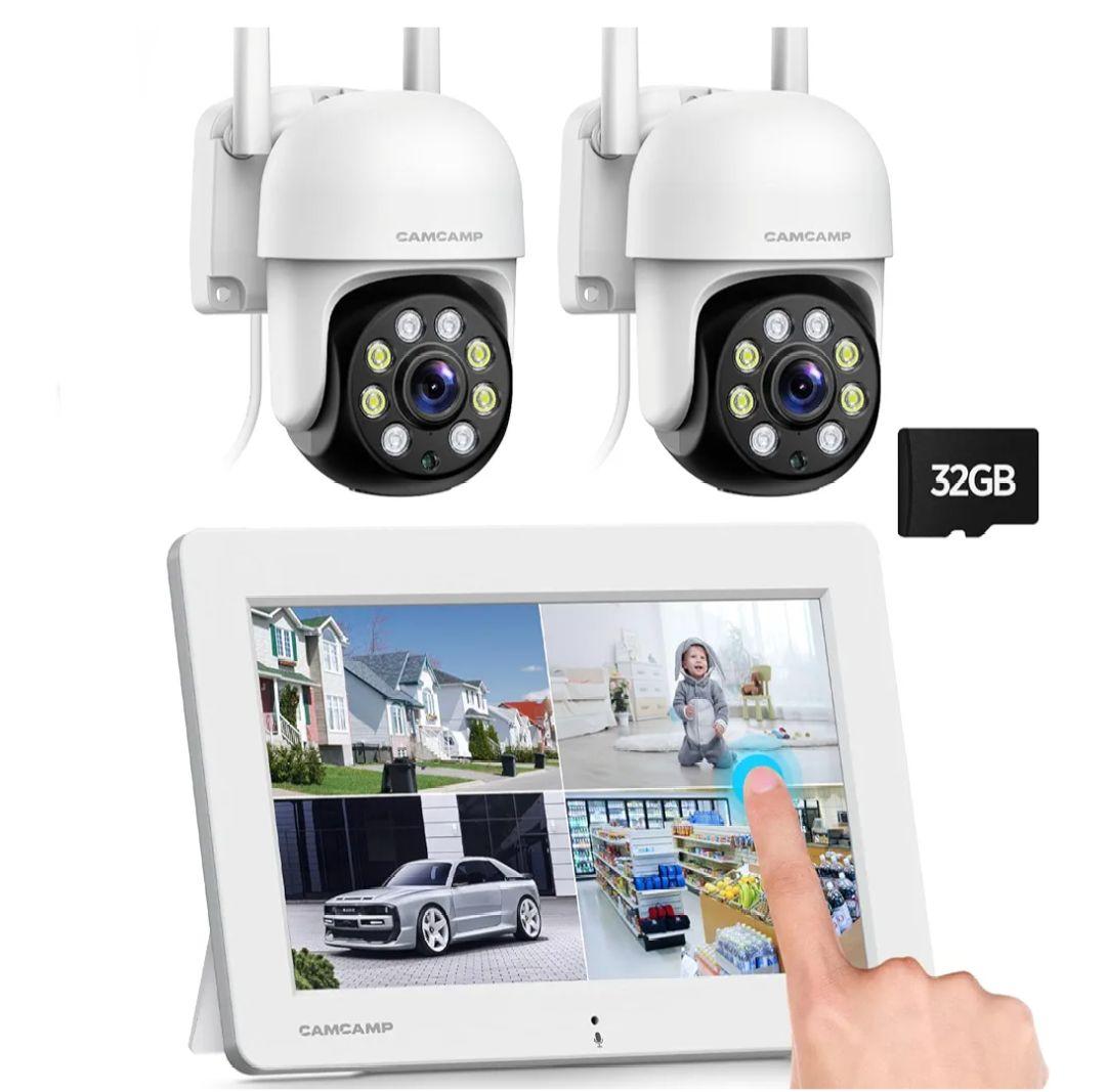 CAMCAMP 防犯カメラ 2台セット 32GB 51Eg2mmLagL.jpg