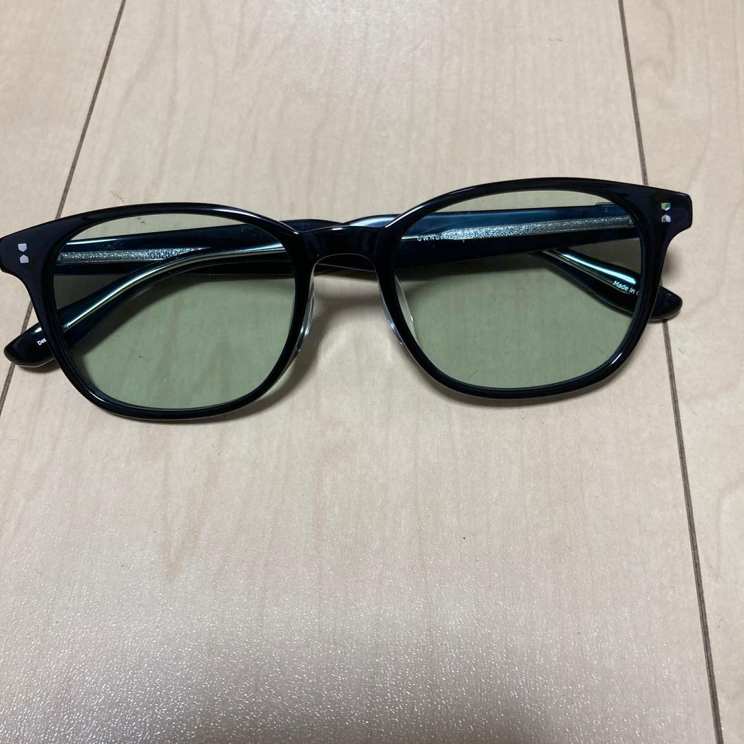 完全新品！完売品！最新OWNDAYS黒ぶち木村拓哉着用同型同色！度なし