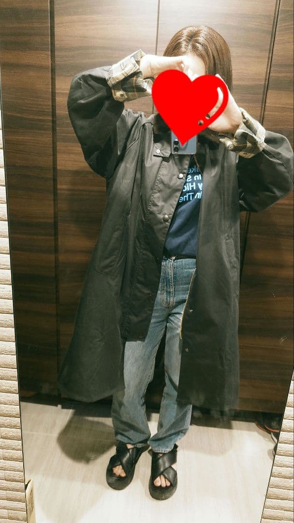 Barbour バブアー EXMOOR ワックス コットン 　ミドルレングス EXMOOR / エクスモア】ワックス コットン ミドルレングス コート