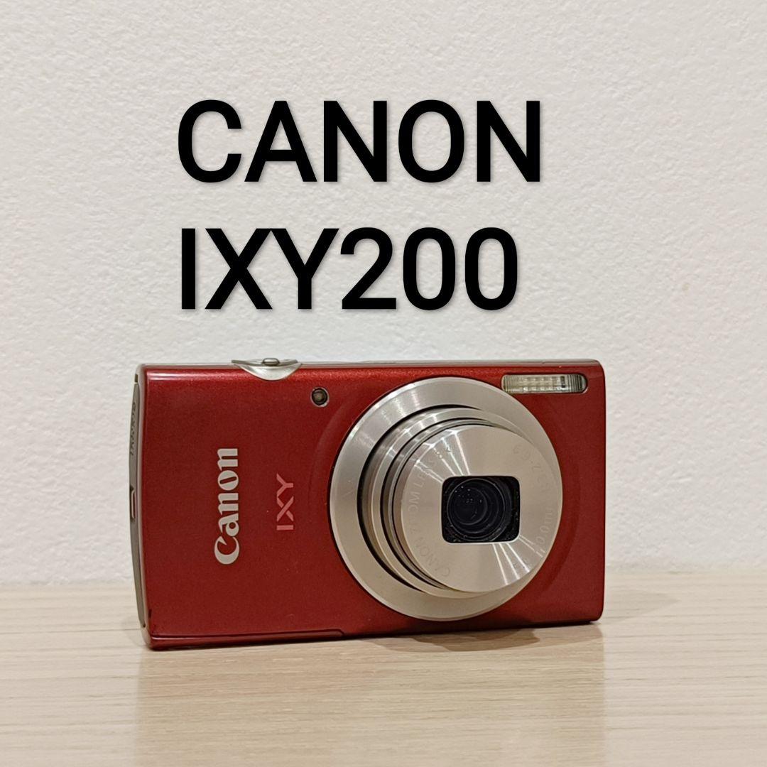値下げ！Canon IXY 200 レッド デジタルカメラ 動作未確認 Canon