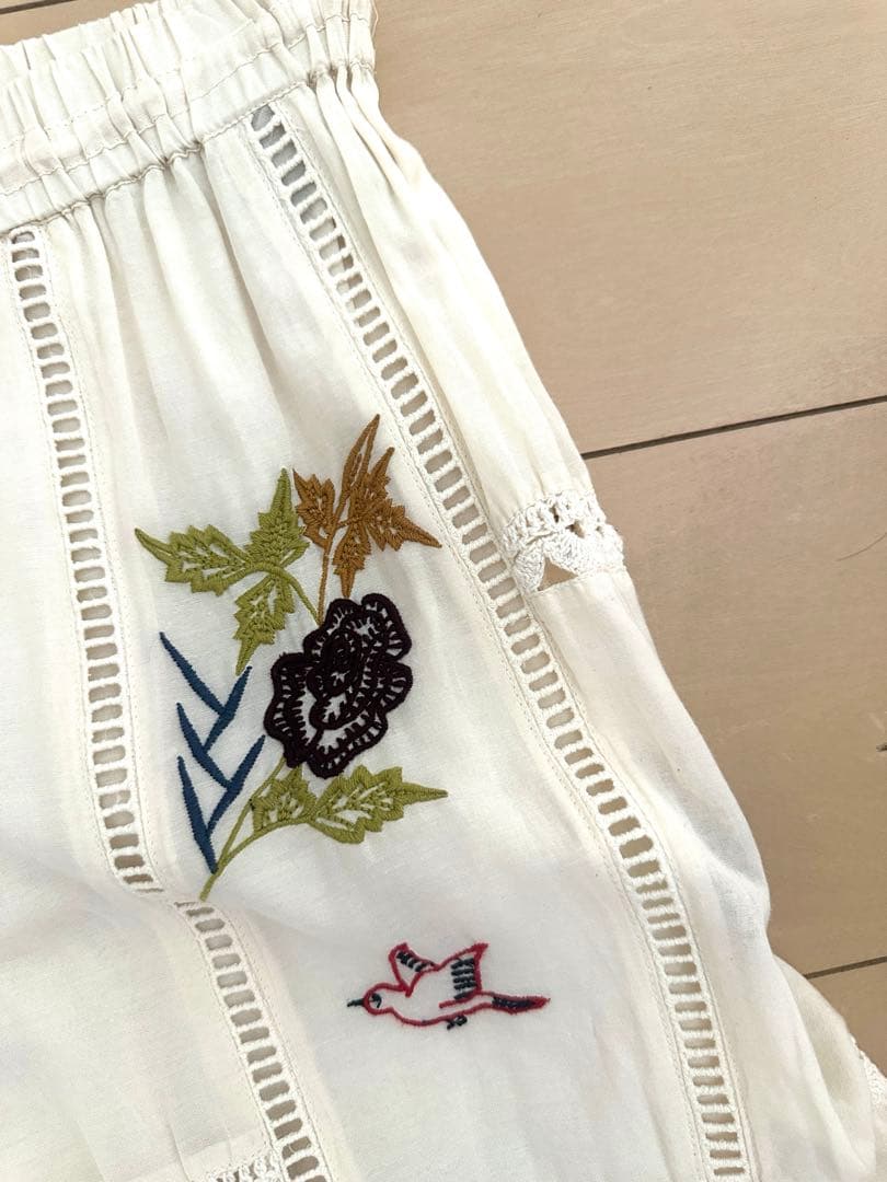 低 価格ファッション - todayful インド刺繍パンツ 1度短時間着用のみ