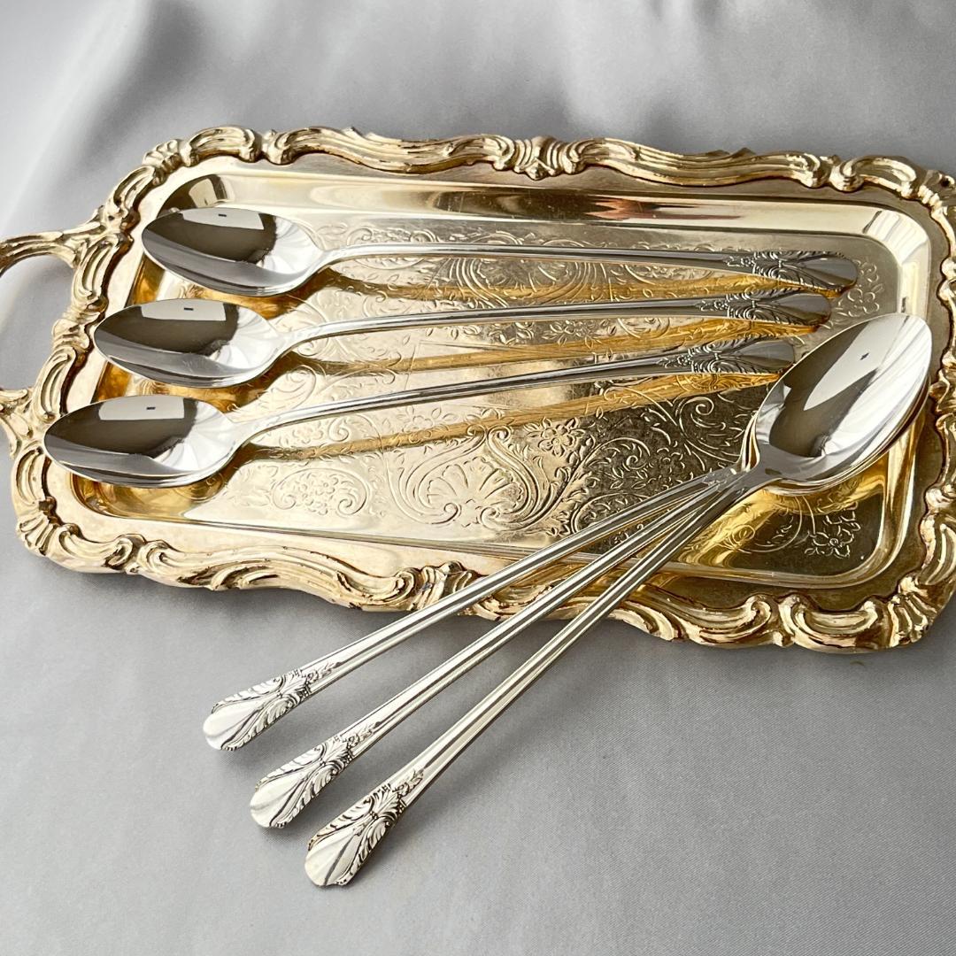 【Wm Rogers】 Avalon Cabin クリームソーダスプーン 6本 Wm Rogers】 Avalon Cabin クリームソーダスプーン 6本 Wm Rogers