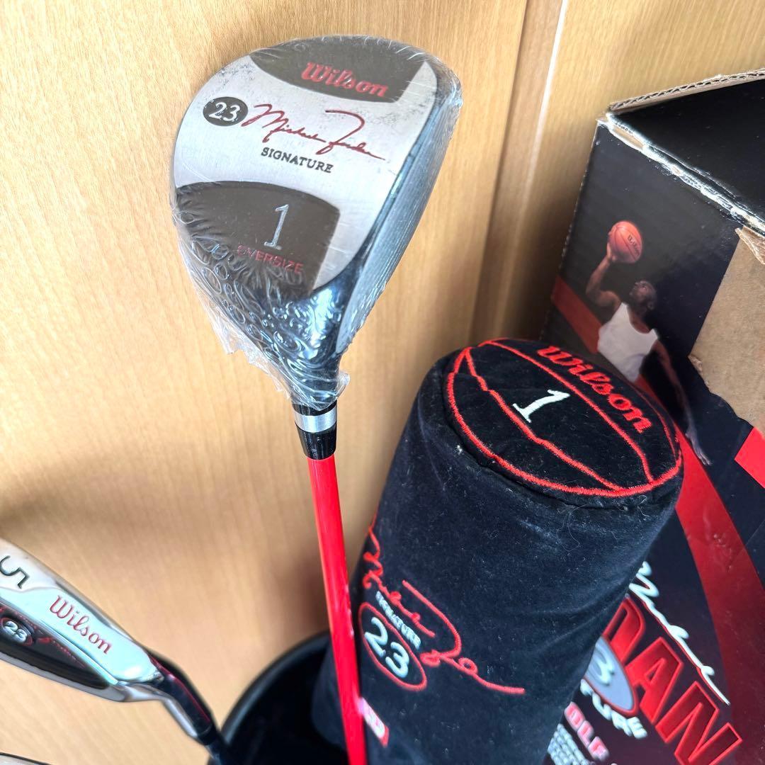 極希少】エアジョーダン ジュニア ゴルフクラブセット Wilson