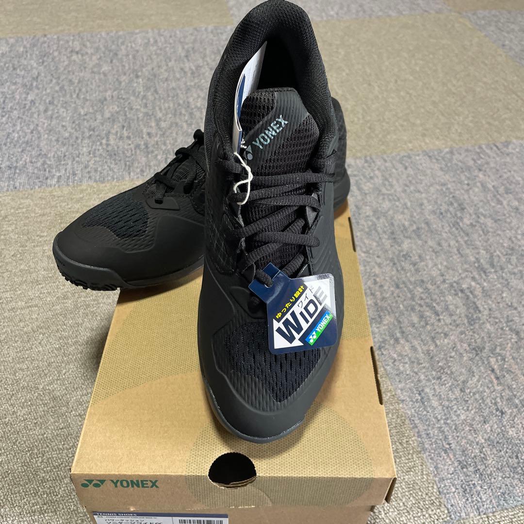 最新モデル　YONEX パワークッションソニケージワイドGC 25cm ブラック YONEX（ヨネックス） パワークッションソニケージワイドGC SHTSCWG