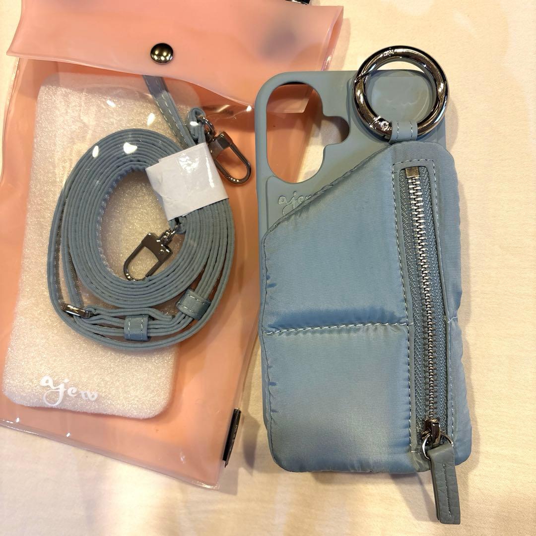 ajew★iPhone16★ほぼ新品未使用 iPhone16 / black 【レザー】 (発送はご注文から3営業日以内です) - ajew