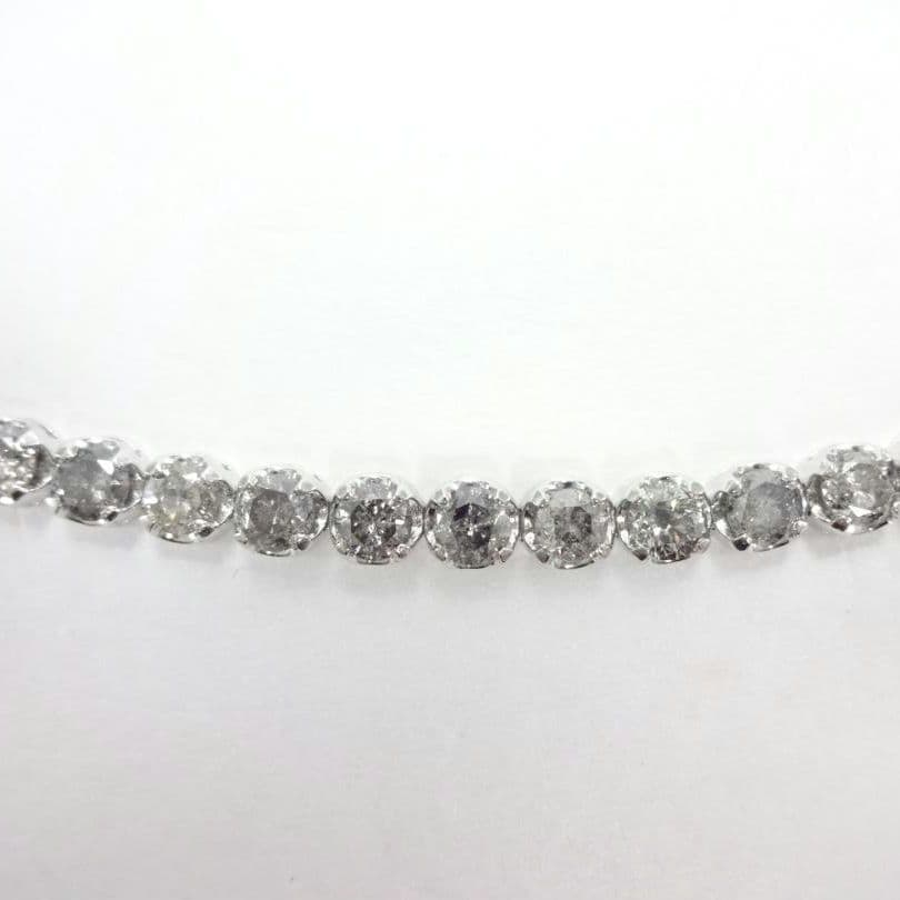 【Kako♡様】5.00ct　ダイヤモンド　テニスブレスレット　K18WG