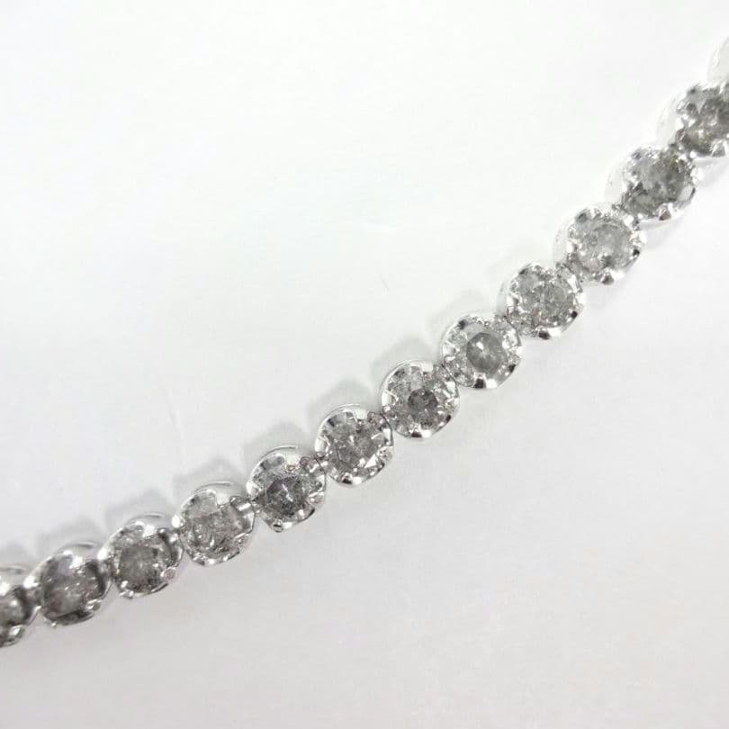 【Kako♡様】5.00ct　ダイヤモンド　テニスブレスレット　K18WG