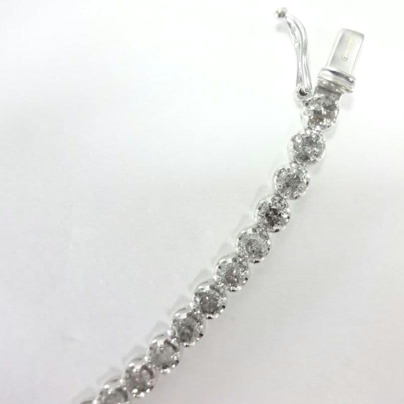 【Kako♡様】5.00ct　ダイヤモンド　テニスブレスレット　K18WG