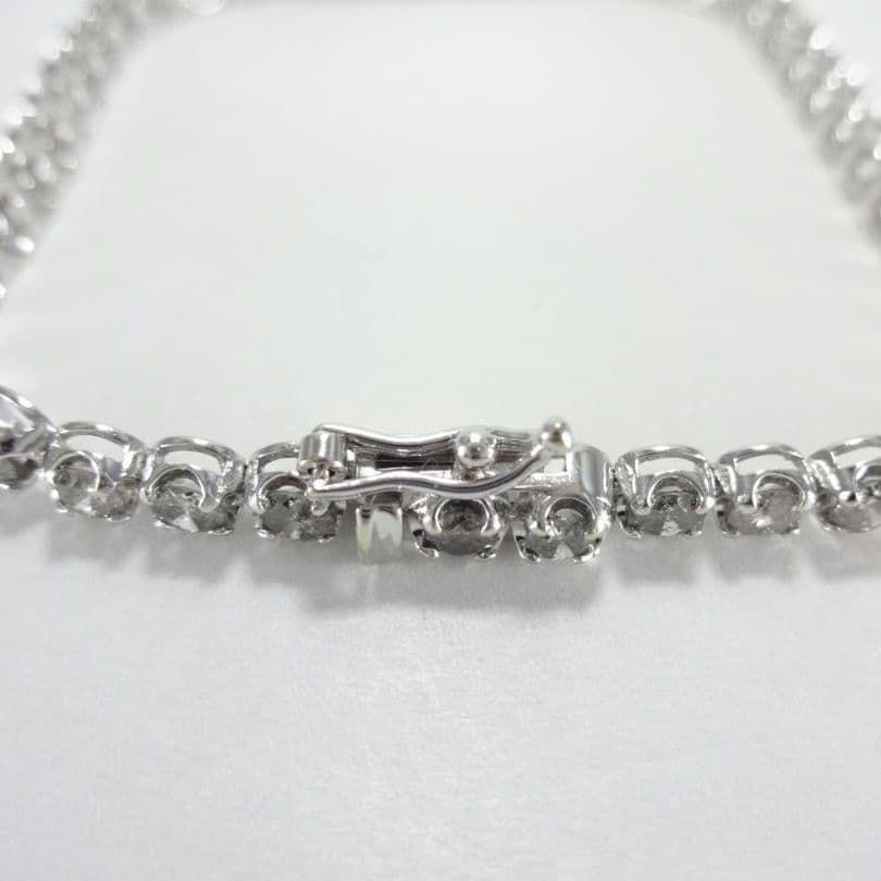 【Kako♡様】5.00ct　ダイヤモンド　テニスブレスレット　K18WG