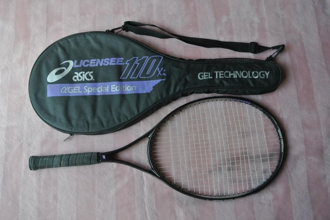 テニスラケット 7本セット (ASICS, DUNLOP, YONEX)