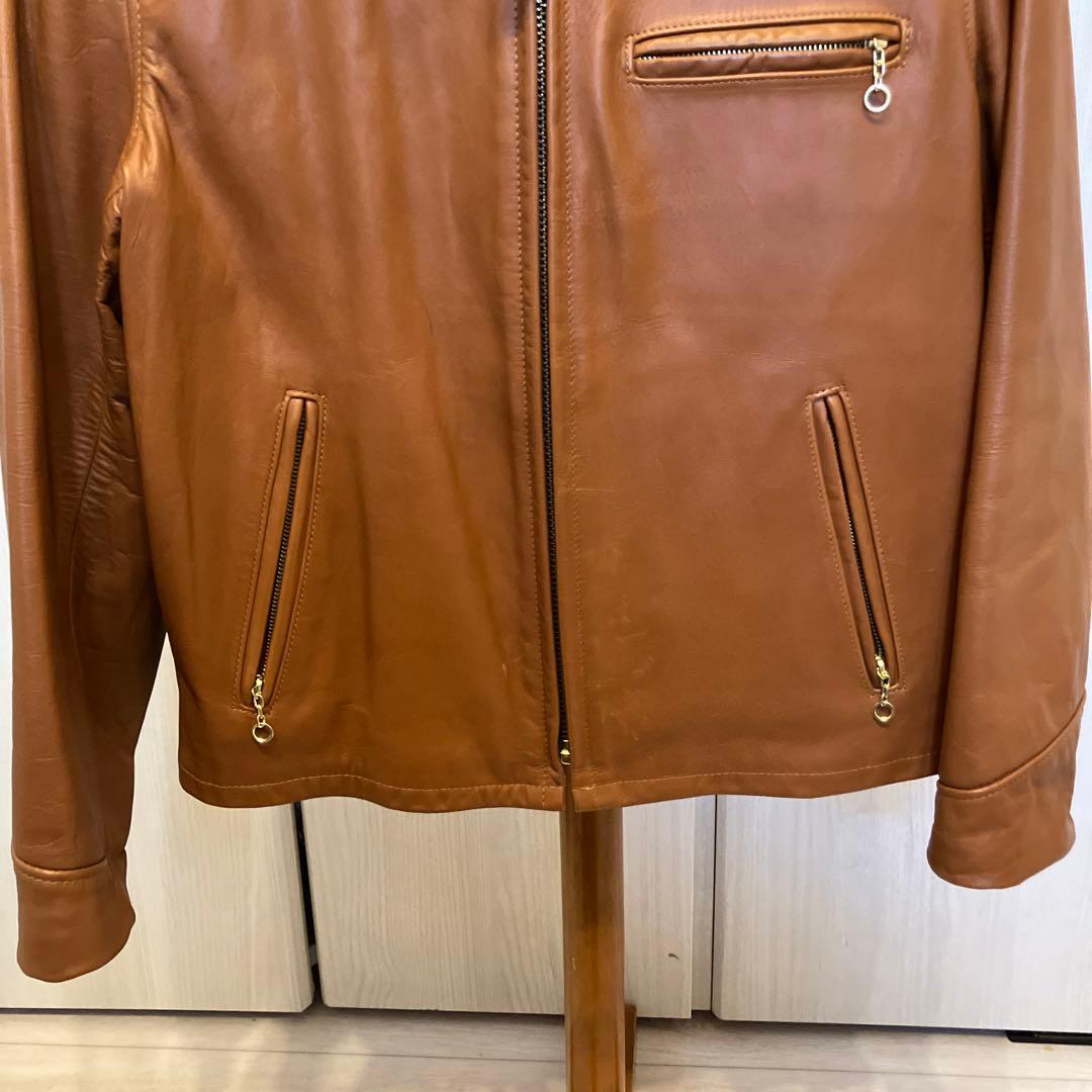 ショット レザージャケット トラッカー シングル キングサイズ 44