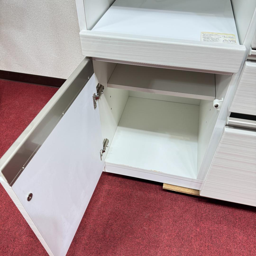 東京23区送料無料 ニトリキッチンボード 白色 幅100㎝