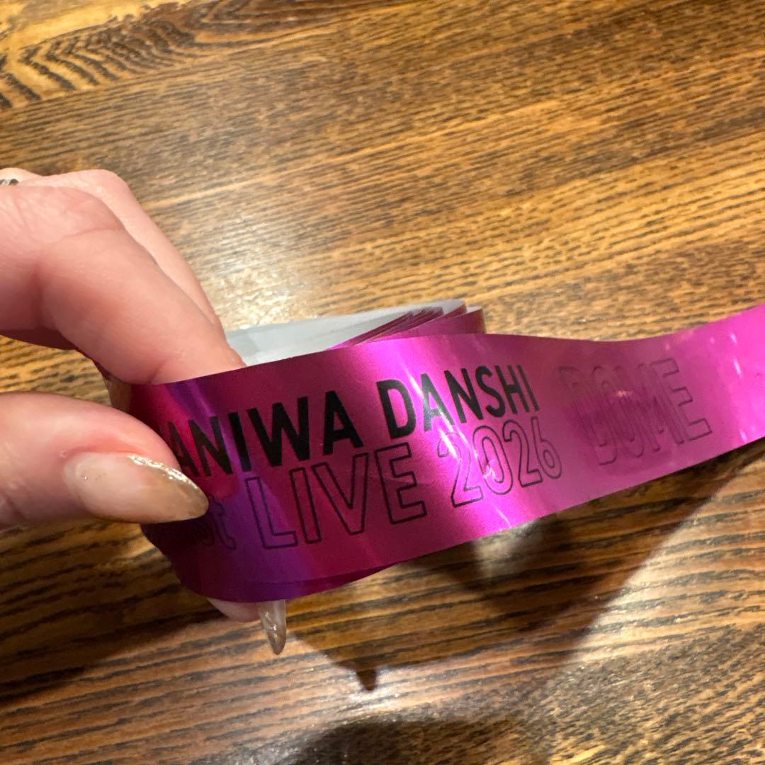 なにわ男子 1st DOME LIVE 'VoyAGE' 紫 銀テープ 1本 - メルカリ