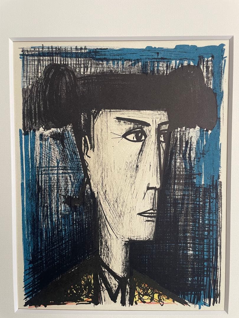 ベルナール•ビュッフェ 「闘牛士 」マタドール 絵画 リトグラフ 1960年