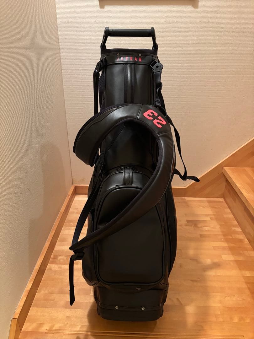 Jordan キャディバッグ ブラック/レッド Jordan キャディバッグ ブラック/レッド Jordan キャディバッグ