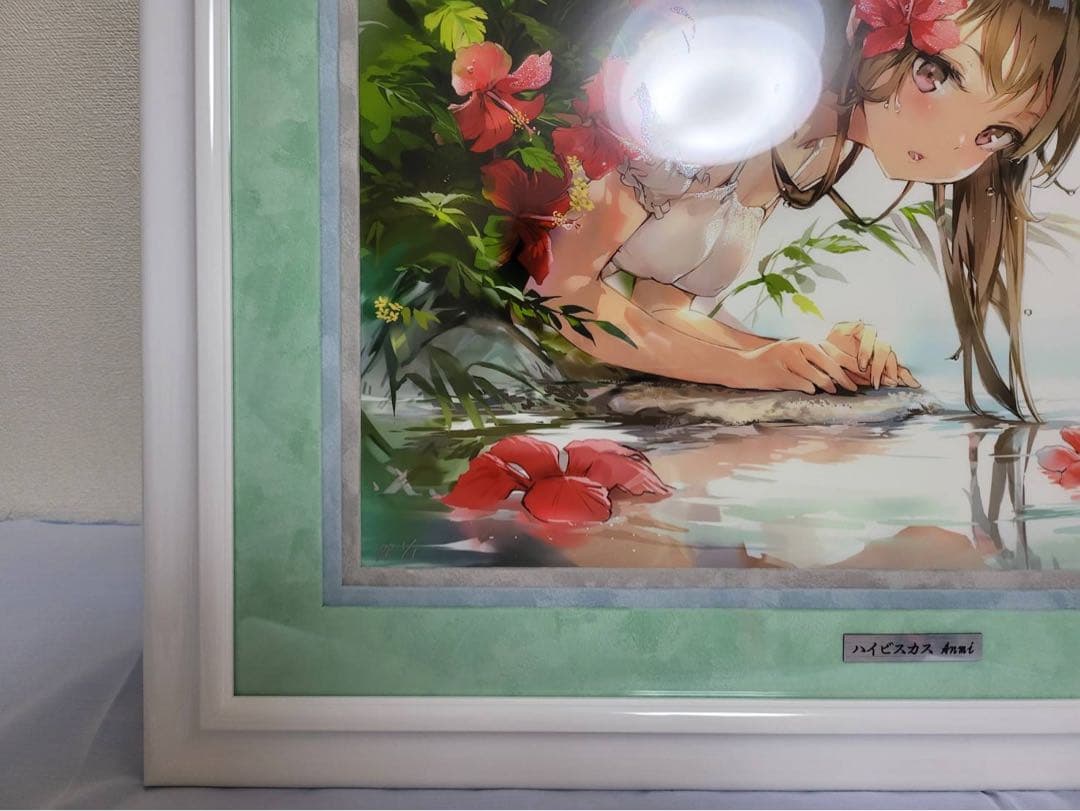 版画 anmi ハイビスカス アールビバン アールジュネス PP1/1 - メルカリ