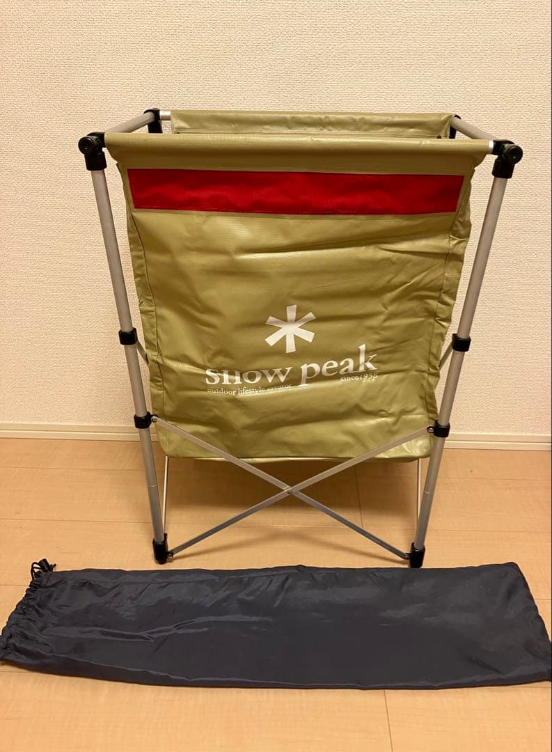  peak スノーピーク ガビングスタンド ゴミ箱 廃盤 キッチン 旧 Snow Peak - 廃盤 スノーピーク snowpeak ガビングスタンド DB-011BG