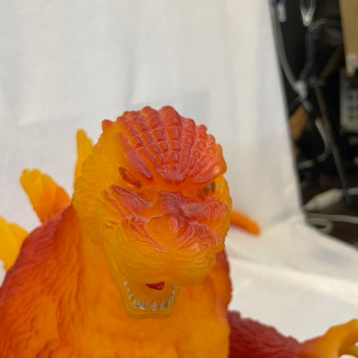 愛蔵版 バーニングゴジラ 怪獣 特大ソフビ 愛蔵版 バーニングゴジラ