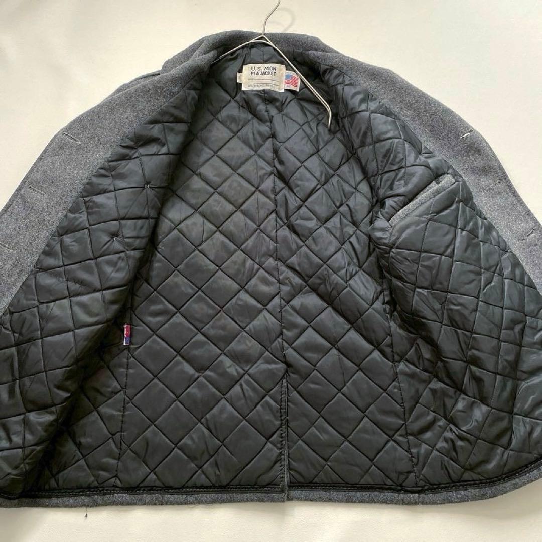 【名作】Schott U.S.740N PEA JACKET ピーコート 42