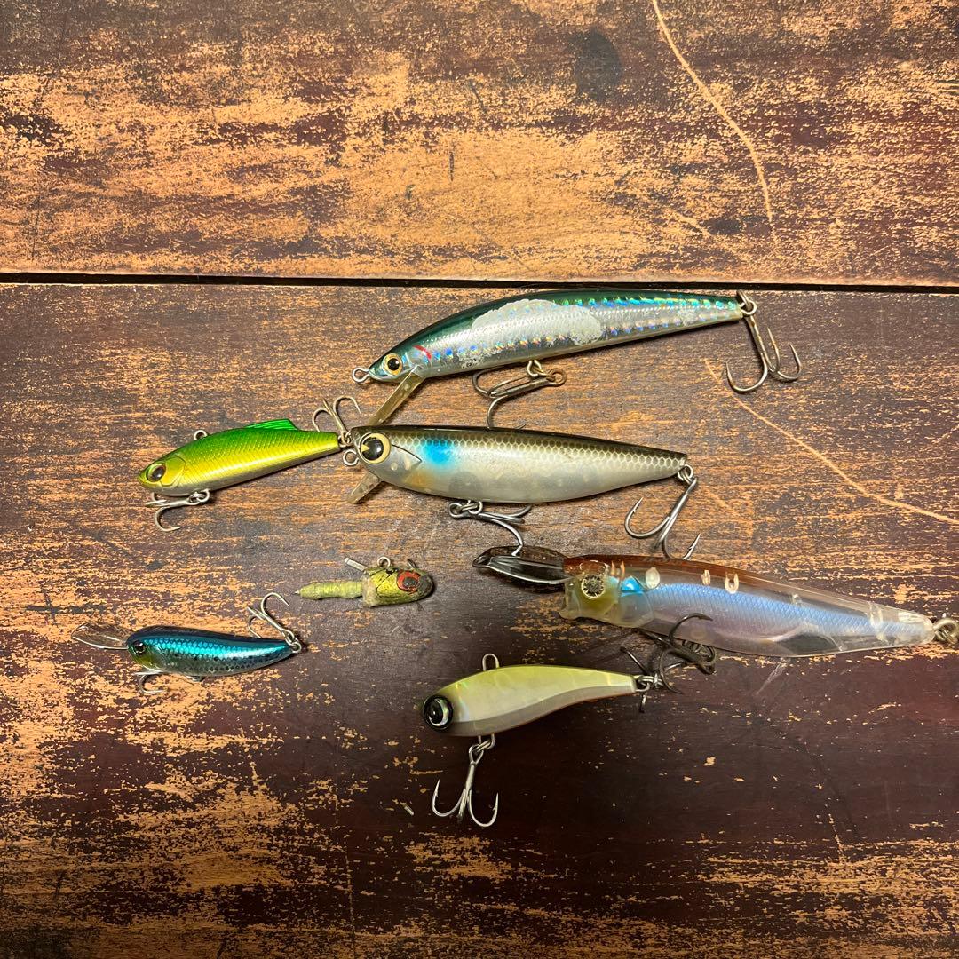 シーバスルアーまとめ売り50本ほど 引退セット