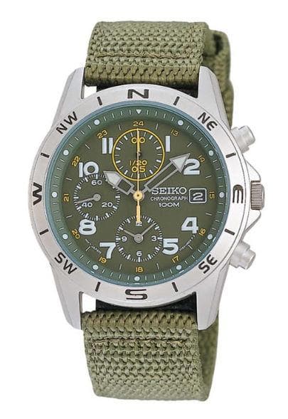 セイコー海外モデル クォーツ クロノグラフ 新品　SND377R SEIKO（セイコー） 腕時計 メンズ 国内正規 クォーツ クロノグラフ