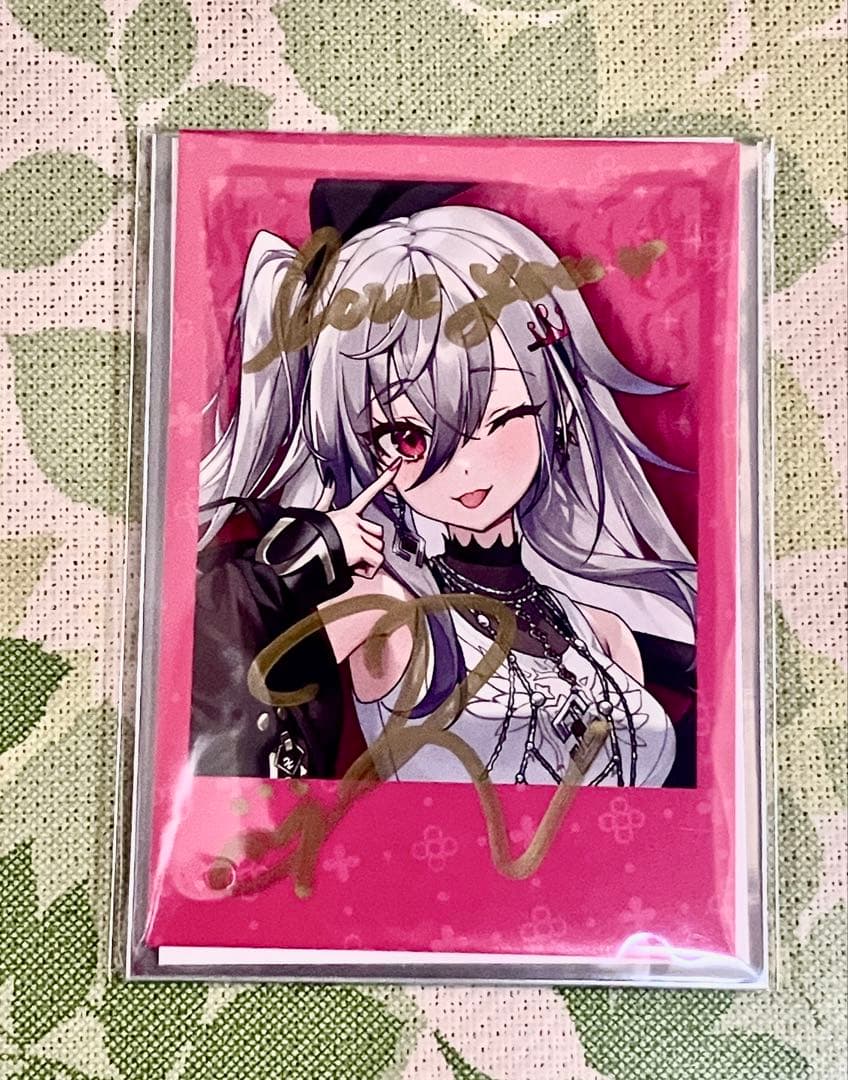 ア*ス様 ホロライブ 響咲リオナ 誕生日記念2025 直筆サイン入り フル