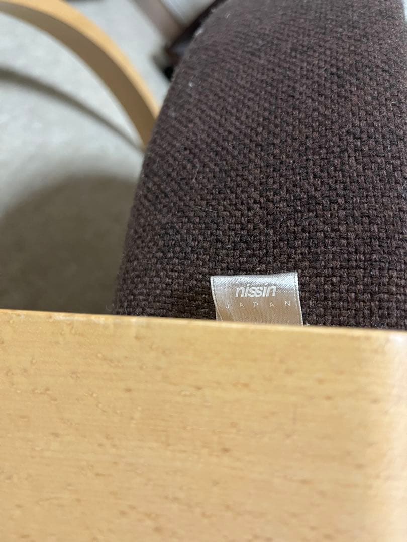 KSM様専用】 日進木工 座椅子 木製フレーム 布張り MAWARIZA