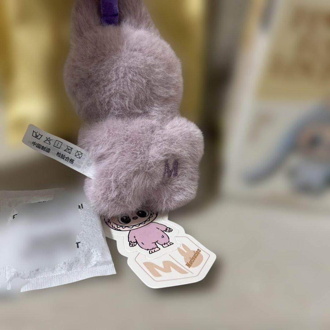 正規品ラブブ PIN FOR LOVE アルファベットぬいぐるみペンダント【M
