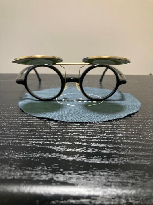 白山眼鏡店 round classic クリップオン