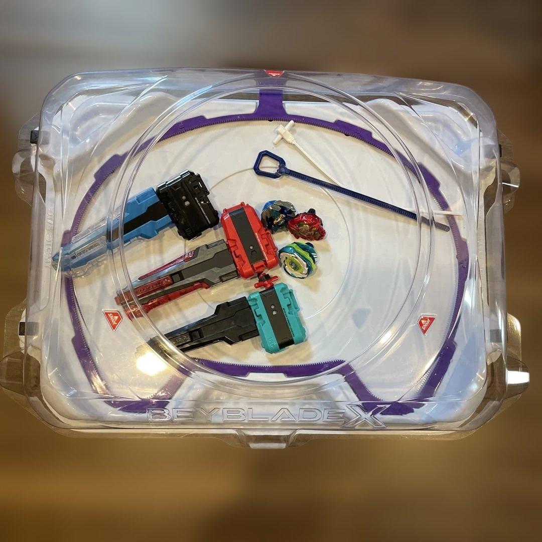 ベイブレード　ワイドエクストリームスタジアム＋スターター3種セット 41qj2A48V7L._AC_UF894,