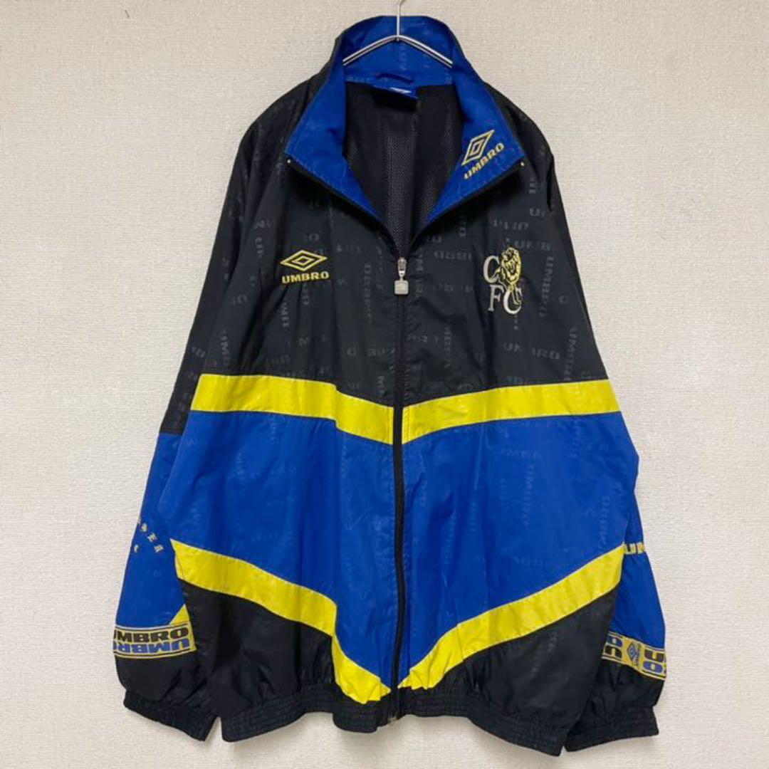 入手困難】90s UMBRO アンブロ チェルシー ナイロンジャケット 上下