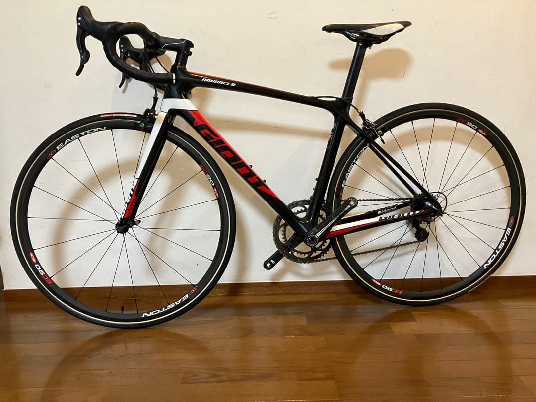 GIANT TCR ADVANCED カンパ アテナ組み　重量 6.8kg