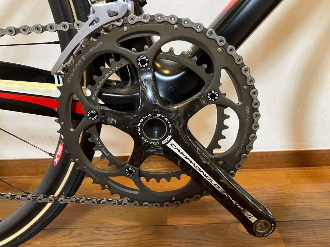 GIANT TCR ADVANCED カンパ アテナ組み　重量 6.8kg