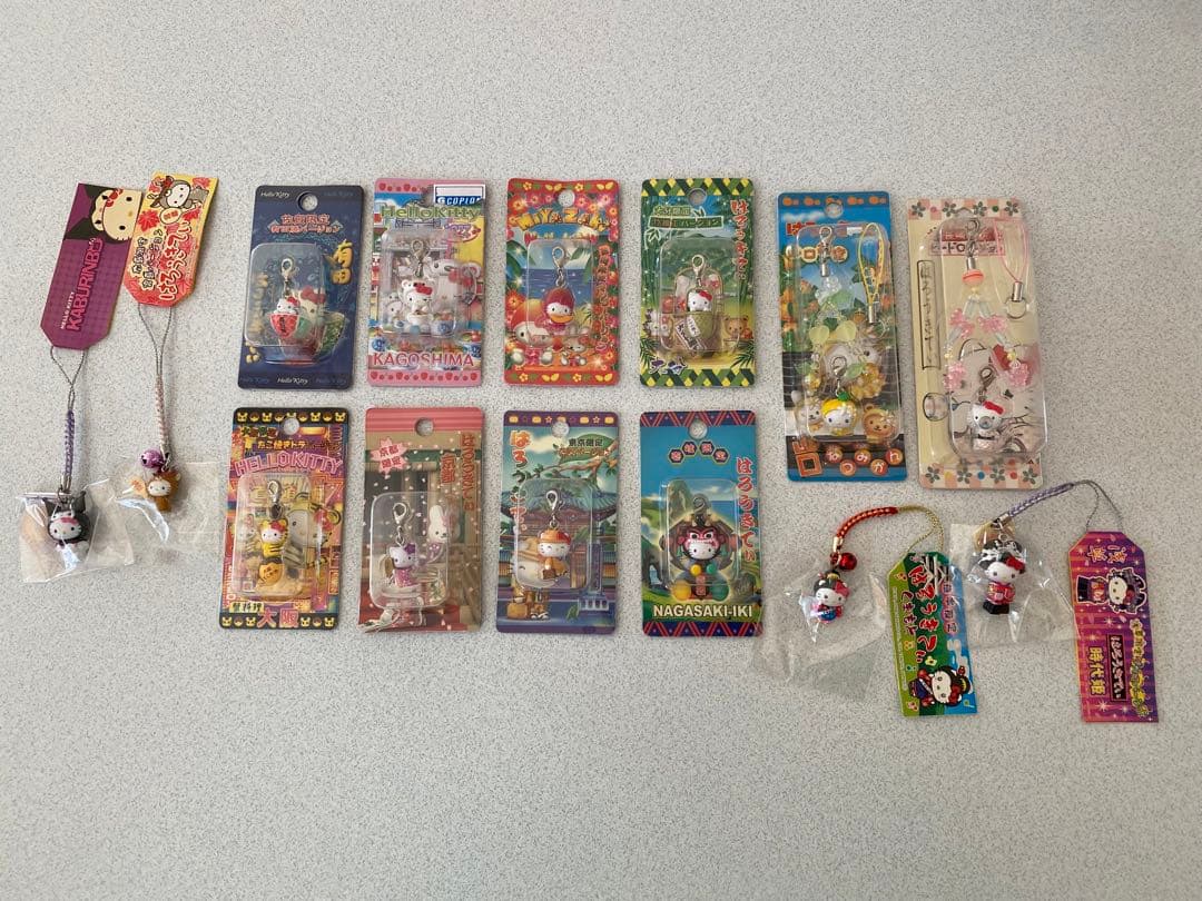 ハローキティ ストラップ 14点セット 楽天市場】予約 2026年 1月下旬 入荷延期 ハローキティ フォン