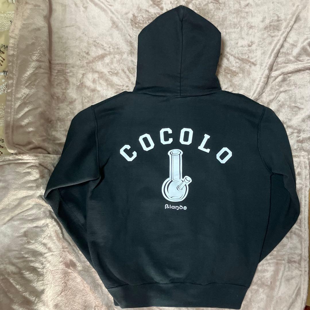 美品】COCOLO Bland ココロブランド パーカー Lサイズ - メルカリ
