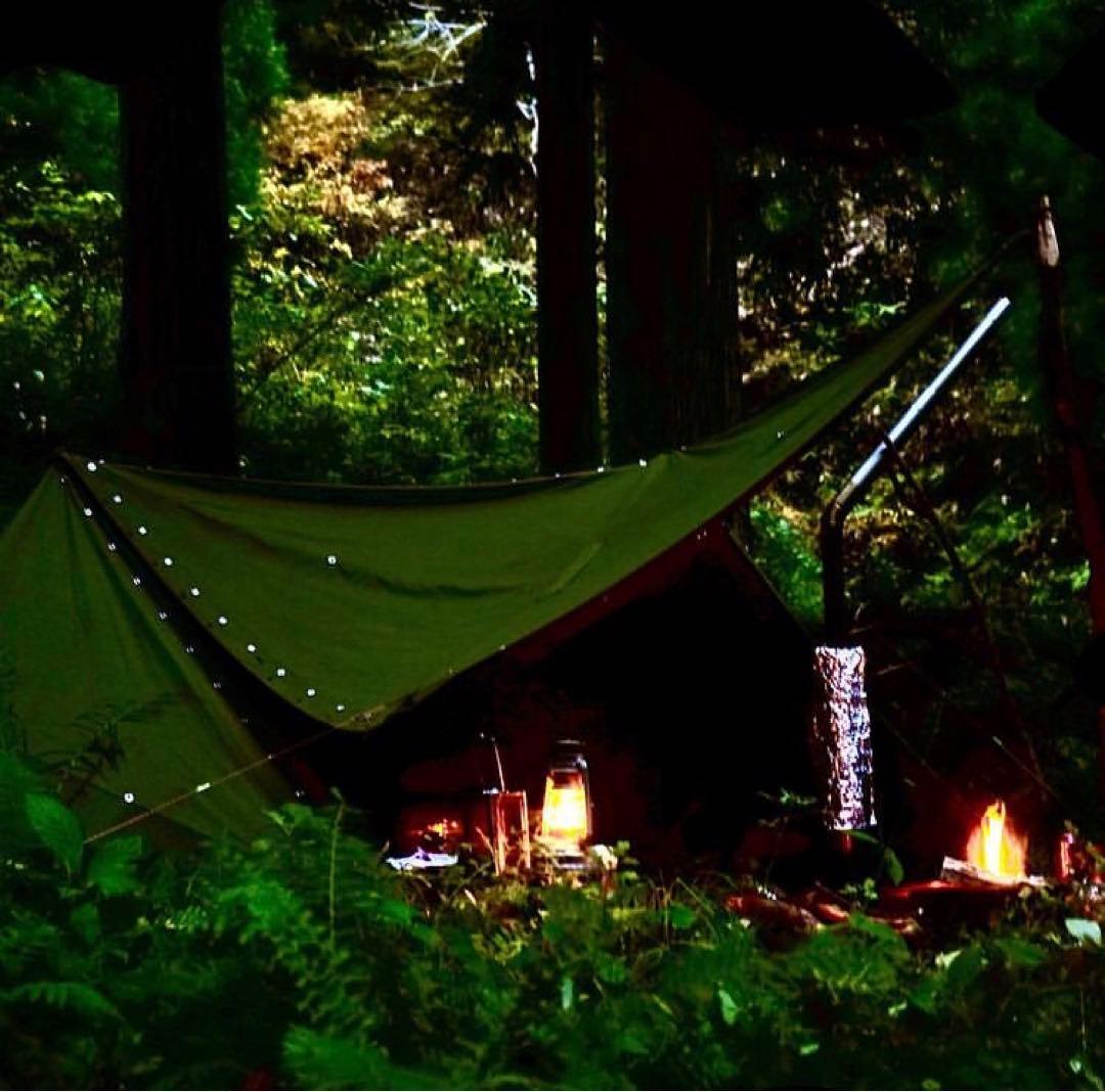 軍幕屋】希少☆ノルウェー軍幕☆テント☆4枚組☆野営☆ソロキャン