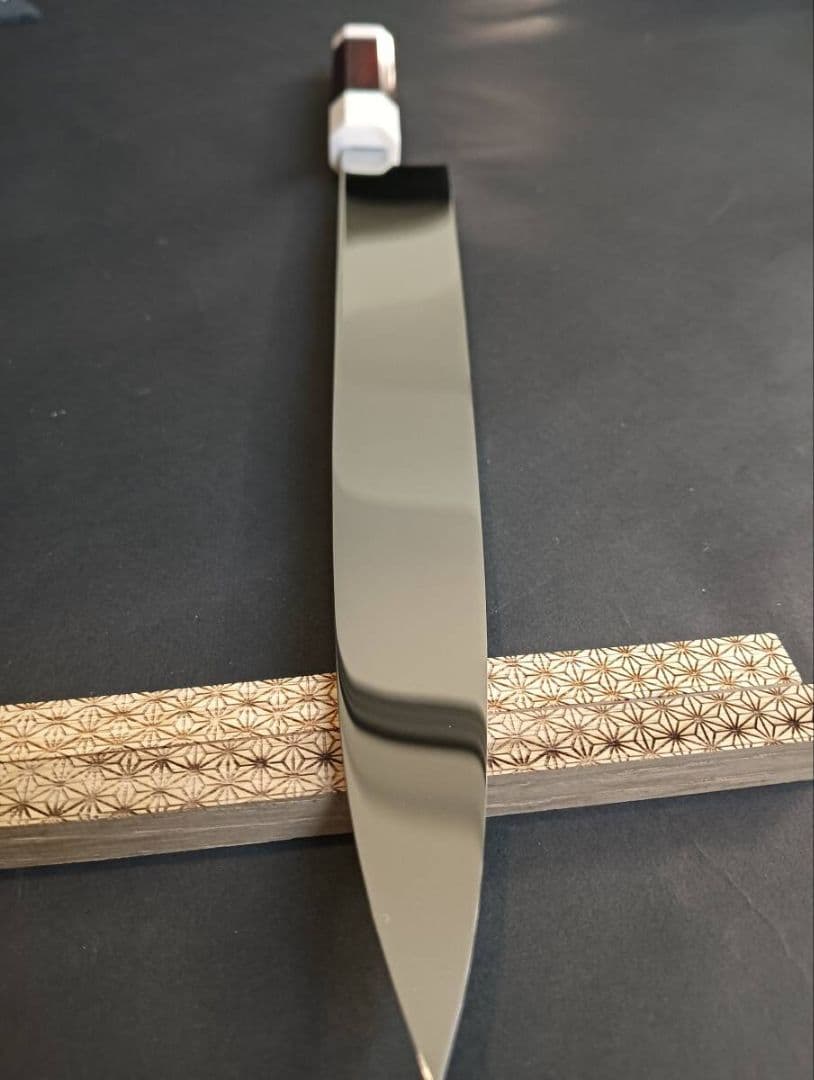 超ウルトラ鏡面仕上V金10号本焼柳刃包丁270mm デュポンコーリアン