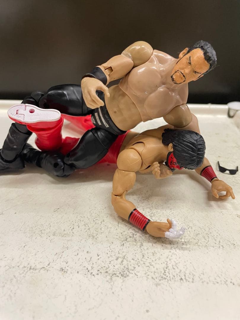 WWE AEW プロレスフィギュア 蝶野正洋 カスタムフィギュアの通販はau