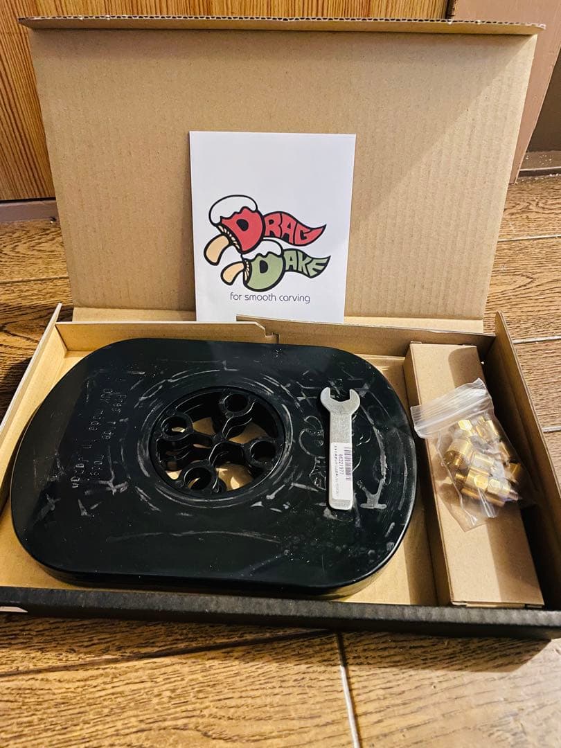 フリーライド ドラグダケ レギュラーサイズ ブラック OJK PLATE 中古