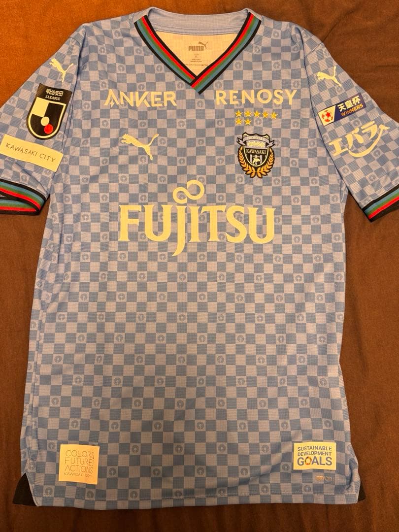 ☆マッチウォーン☆支給品】2018広州恒大CSLAway#7アラン選手
