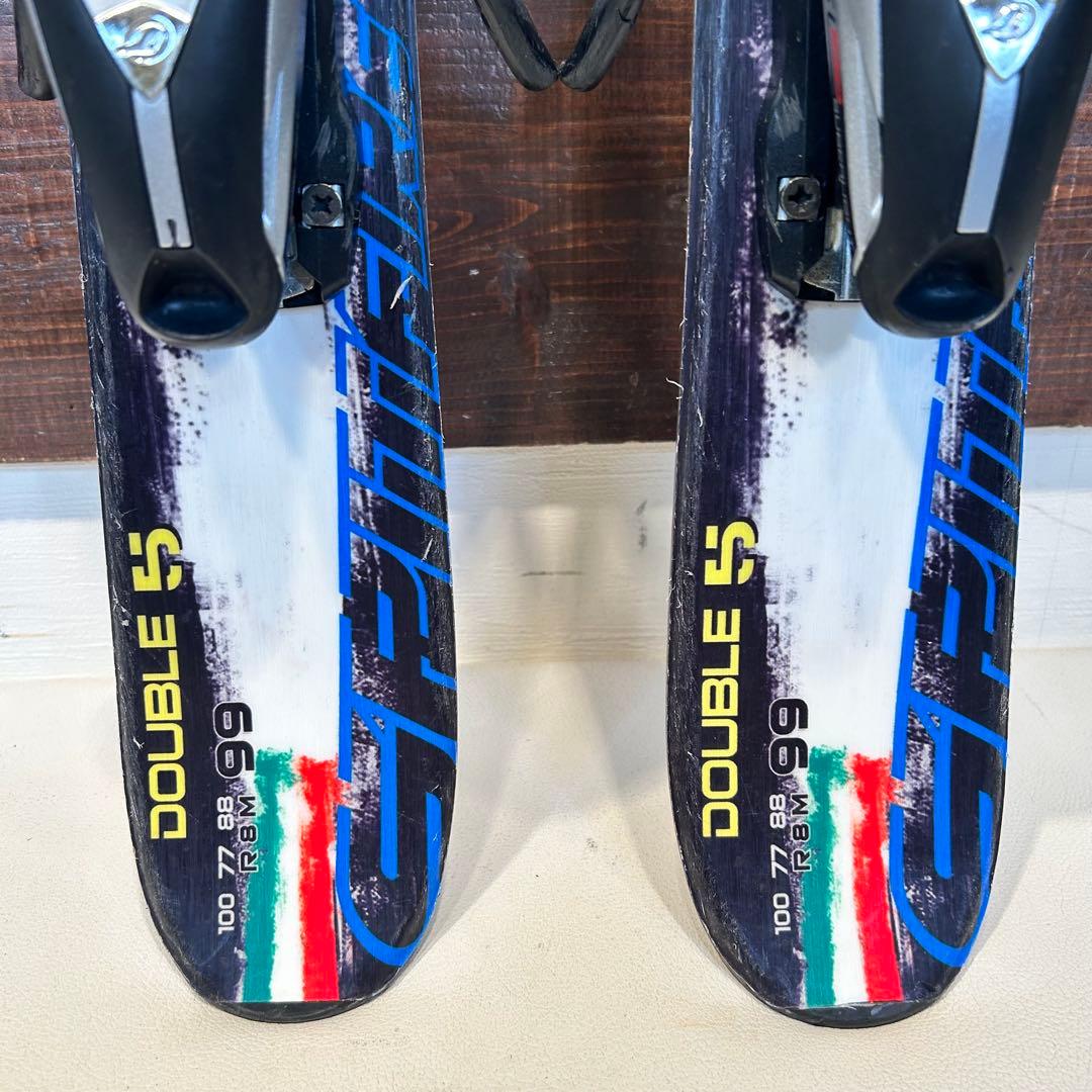 NORDICA DOUBLE5 99cm 解放ビンディング ショートスキー - スキー