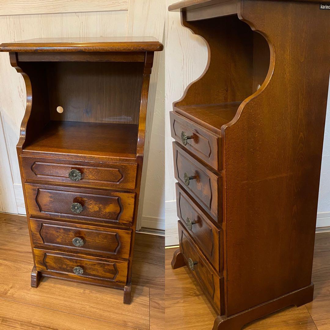 【送料込】カリモク家具 karimoku コロニアル 電話台 FAX台 チェスト karimoku(カリモク家具)の人気シリーズCOLONIAL(コロニアル)の電話台