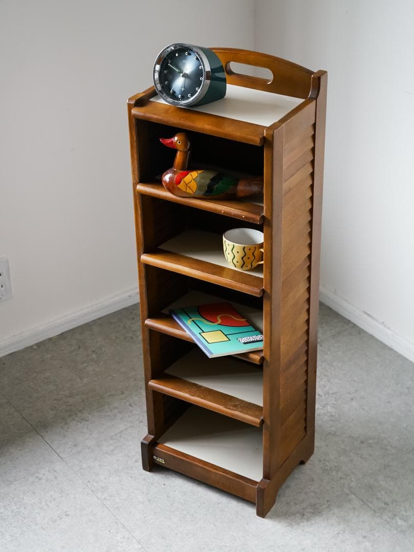 karimoku カリモクファニチャー ストライプウッドアームシングルソファ