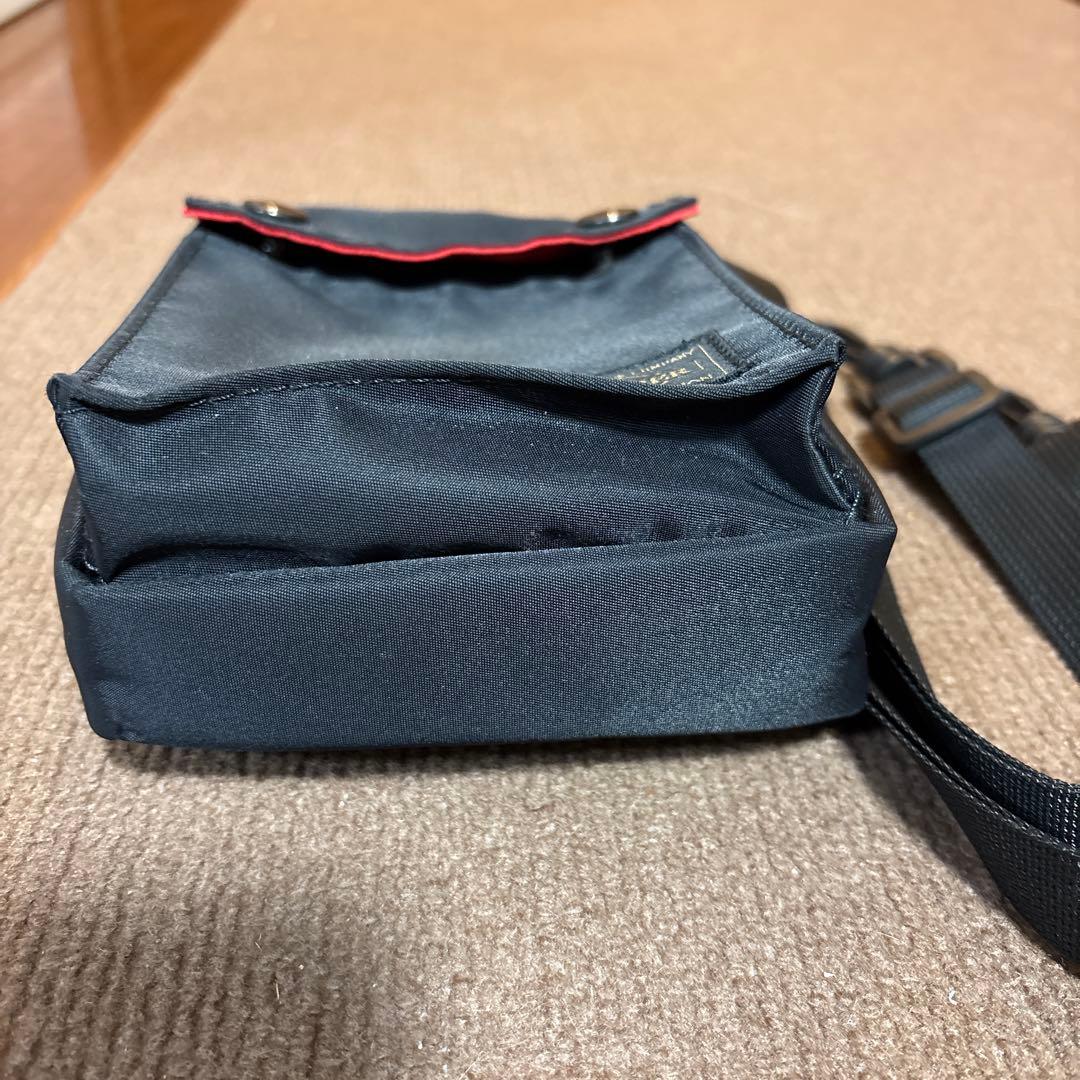 美品 PORTER L-fine ポーターエルファイン 黒 ショルダーバッグ - メルカリ