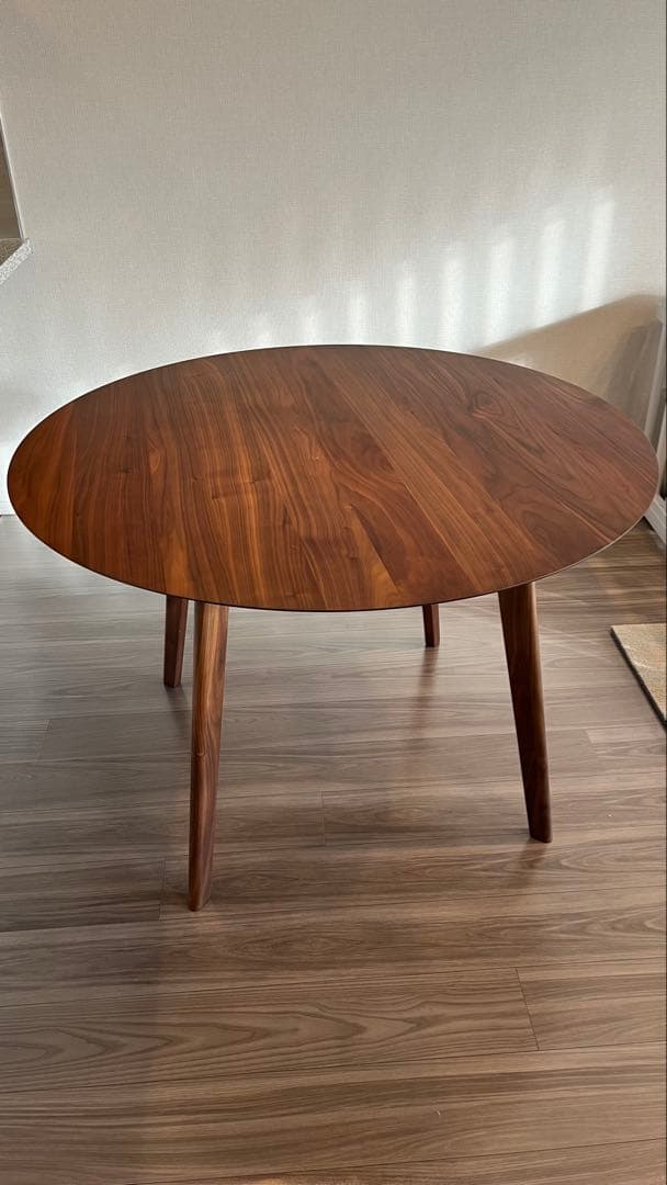 【a.】円形ダイニングテーブル ＜直径約110cm＞ g28447]【直径110cm】Siroca 円形ダイニングテーブル ダイニング